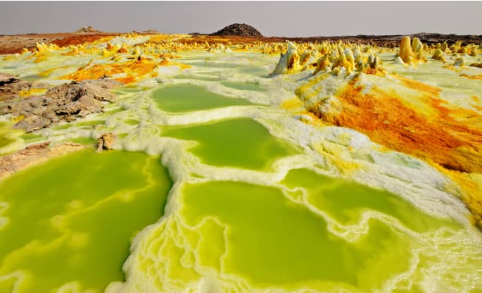 Top 10 Most Dangerous Places in The World Danakil Desert