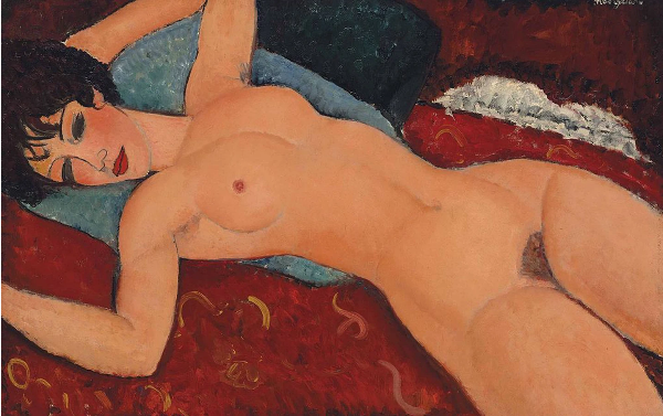 Top 10 Most Expensive & Famous Paintings In The World Nu couché — Amedeo Modigliani