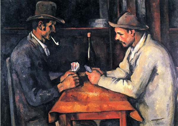 Top 10 Most Expensive & Famous Paintings In The World The Card Players — Paul Cézanne