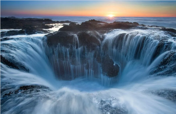 Top 10 Most Unusual Places In The World Thor’s Well, Oregon, USA