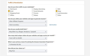 Amazon Associates Complete Review Build Your Profile 2