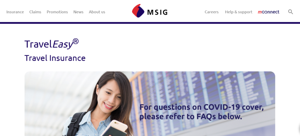 fwd or msig travel insurance